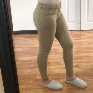 American Eagle Super Stretch Jeggings - Khaki